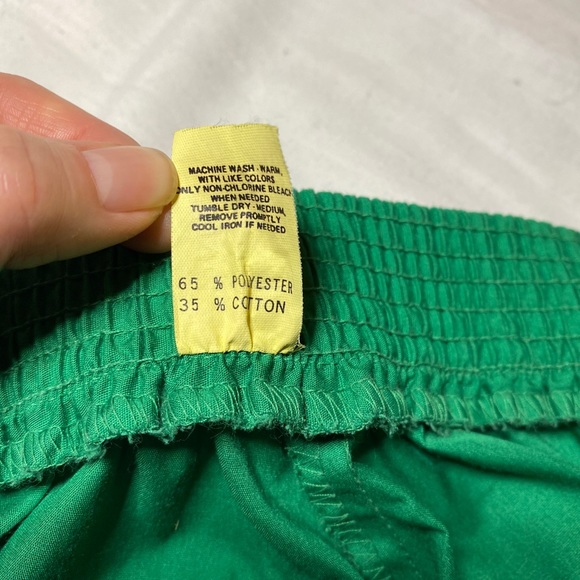 Vintage 70s Bright Green Western Circle Skirt - Picture 8 of 8